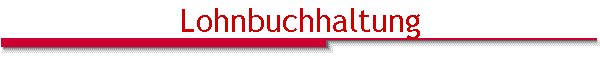 Lohnbuchhaltung