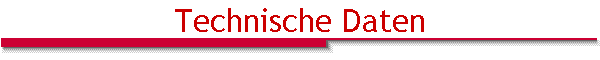 Technische Daten